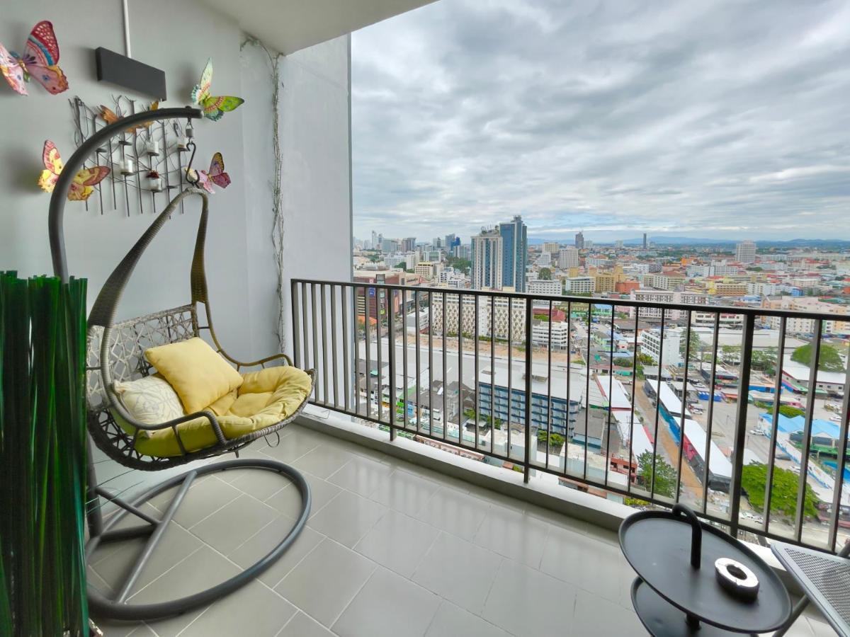 Apartamento The Base Deluxe Kingsize Pattaya Exterior foto